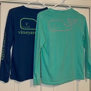 Vineyard Vines Long sleeve T- lot of 2